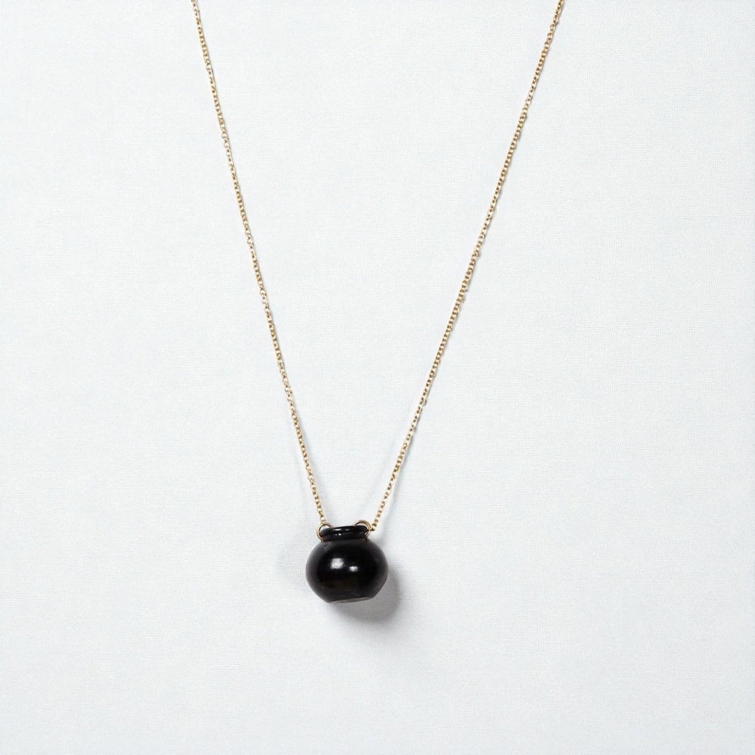 Contemporary Kalash Design Necklace | 22K Gold Plated