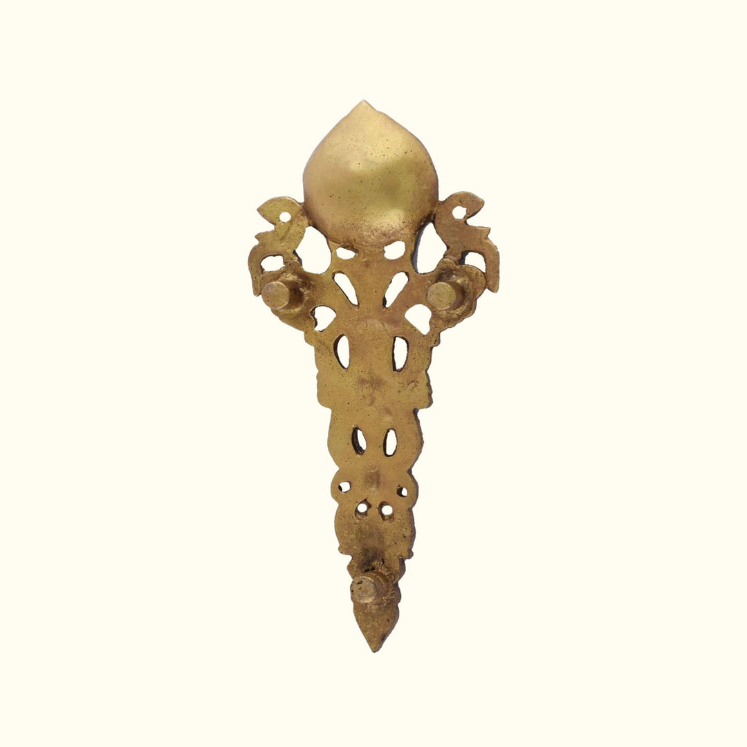 Handcrafted Brass Nakashi Arti Diya