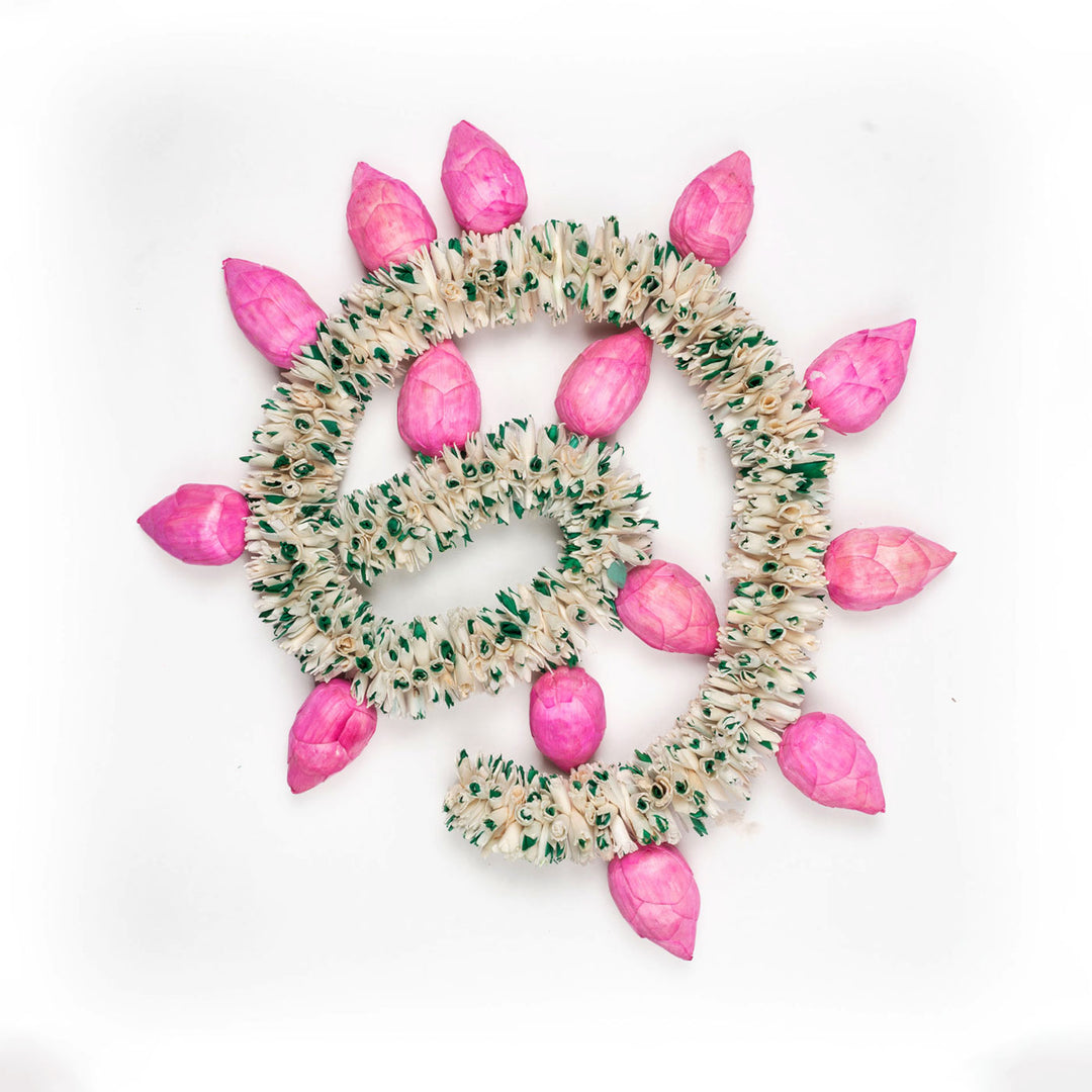42 In | Sola Wood Lotus Blooms Festive Toran