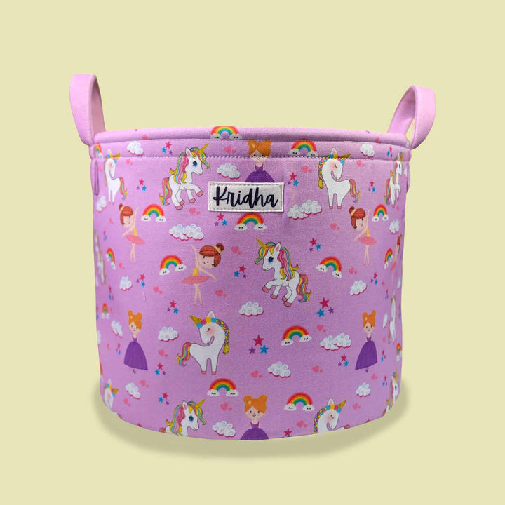 Playful Personalised Toy Basket