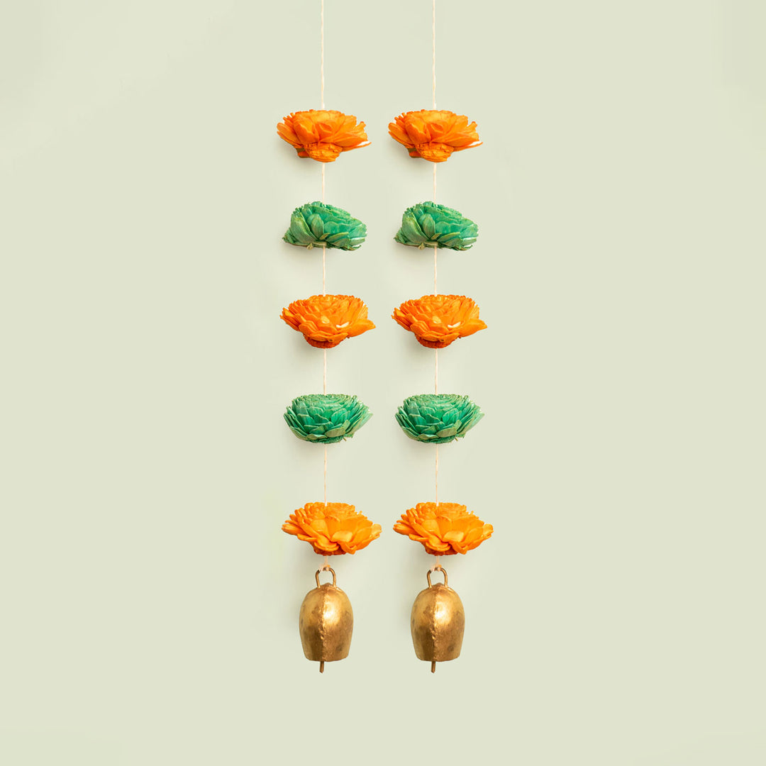 3 Pc | Eco-friendly Festive Hanging with Shola Wood