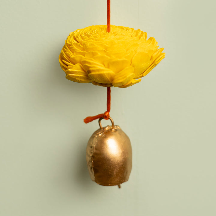 2 Pc | Eco-friendly Festive Parrot Hanging with Shola Wood