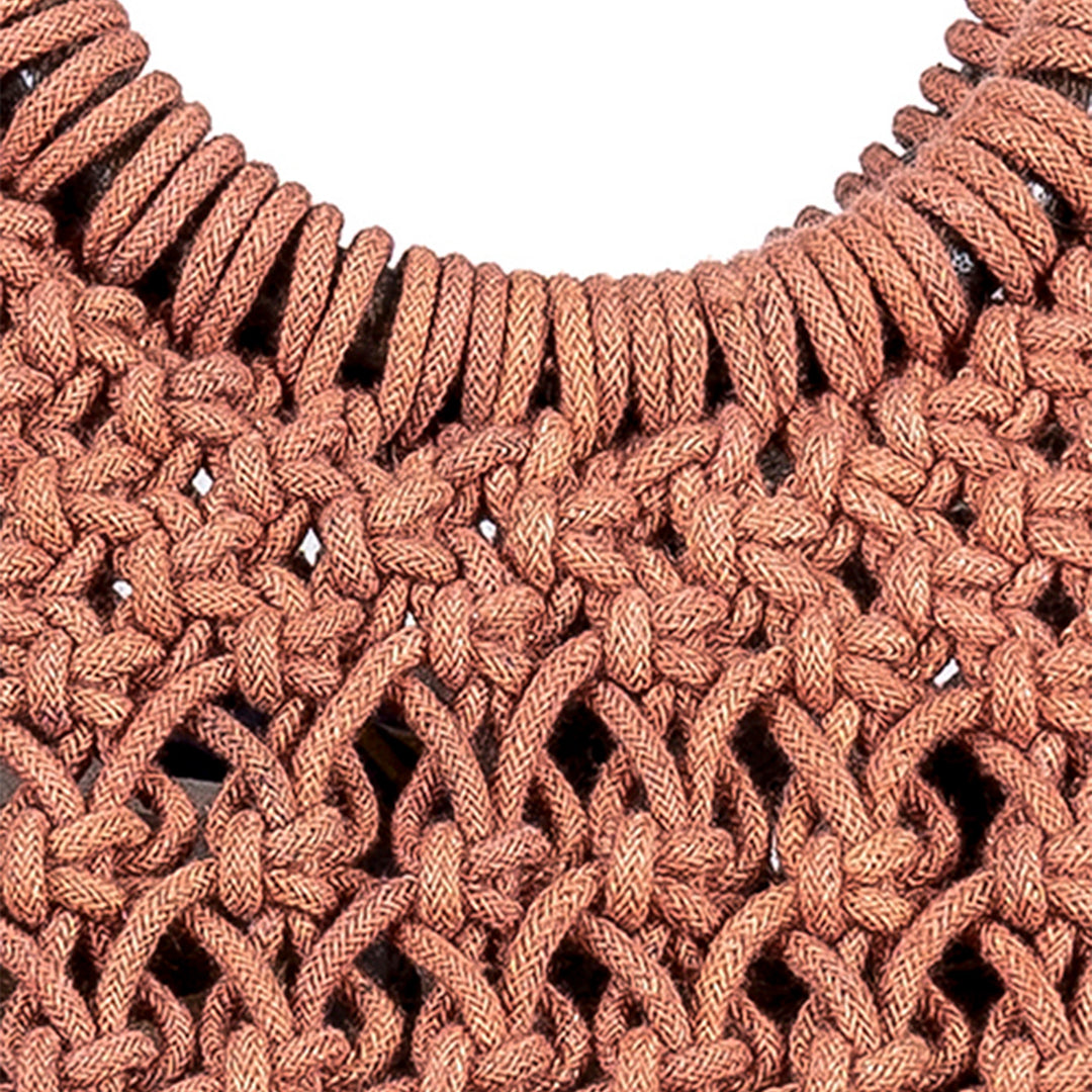 Handmade Macrame Ready for Brunch Bag