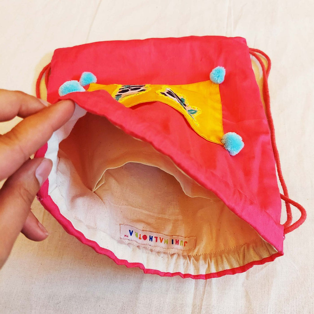 Embroidered Kid's Animal Theme Backpack for School & Trips