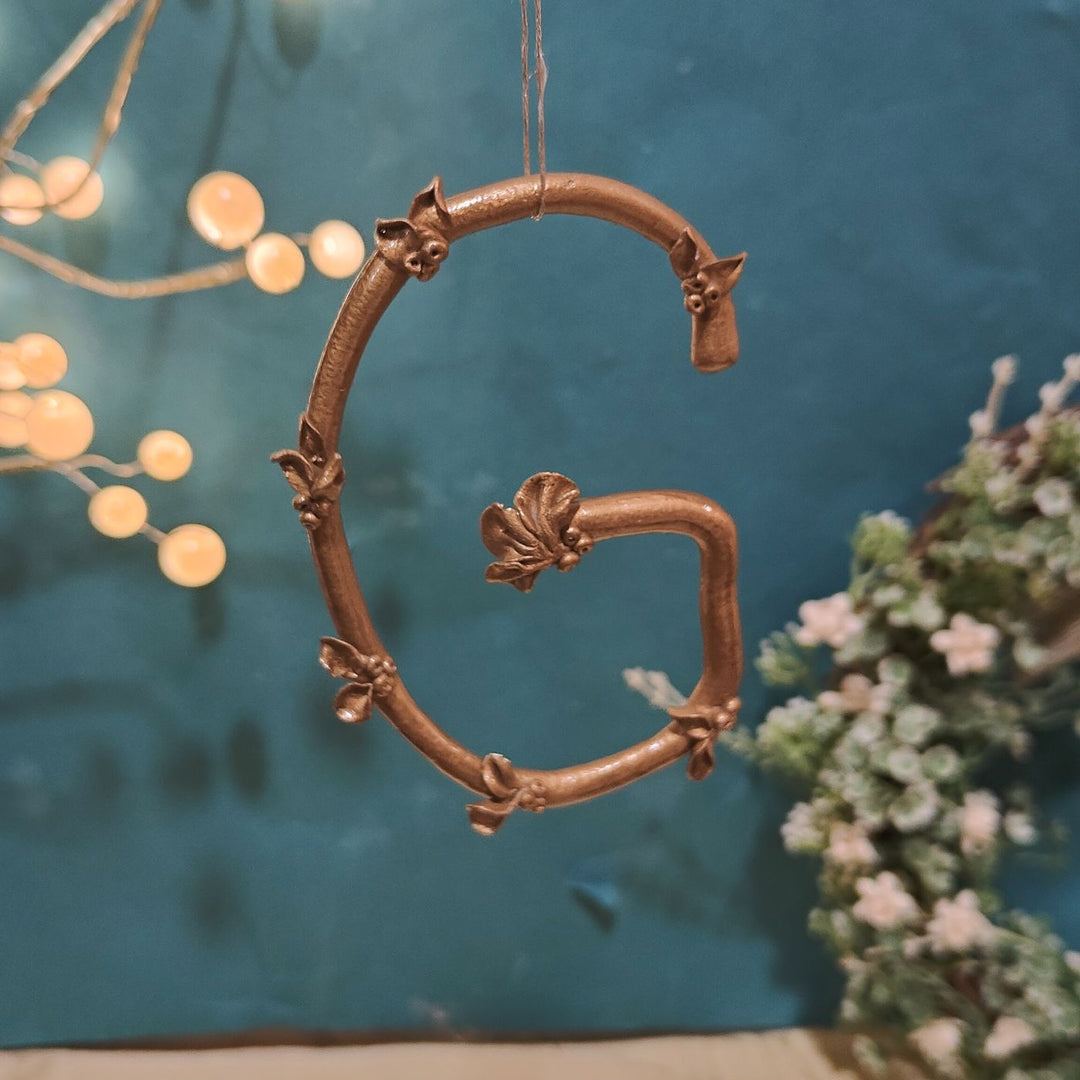 Handmade Personalized Clay Ornament For Christmas Tree Decoration