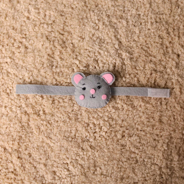 Customized Handmade Animals Theme Felt Rakhi