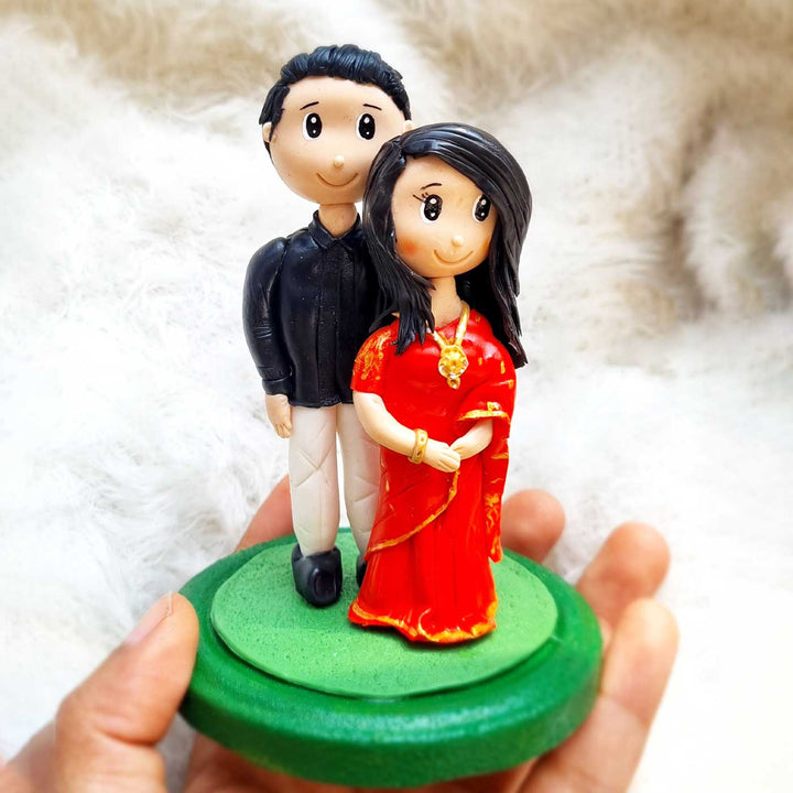 Photo Personalized Miniature Clay Dolls