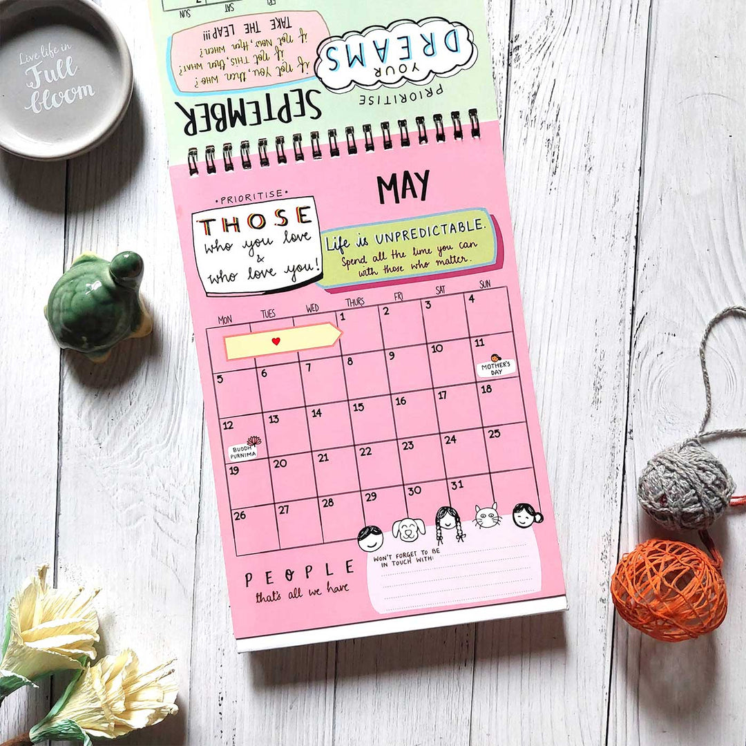 What Really Matters 2026 Spiral Calendar With Holidays | 10+ Freebies Included