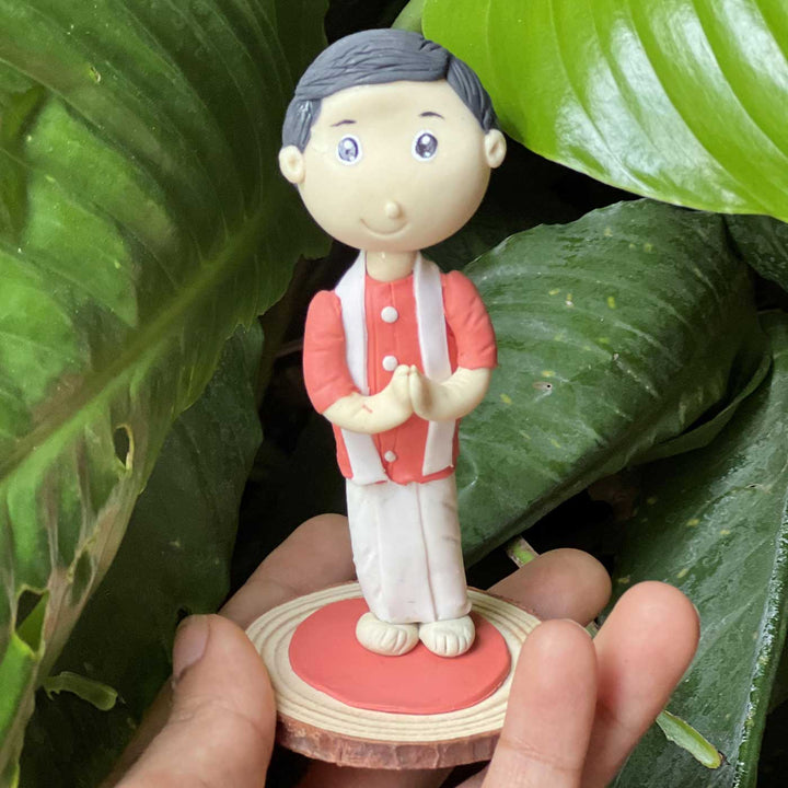 Photo Personalized Miniature Clay Dolls