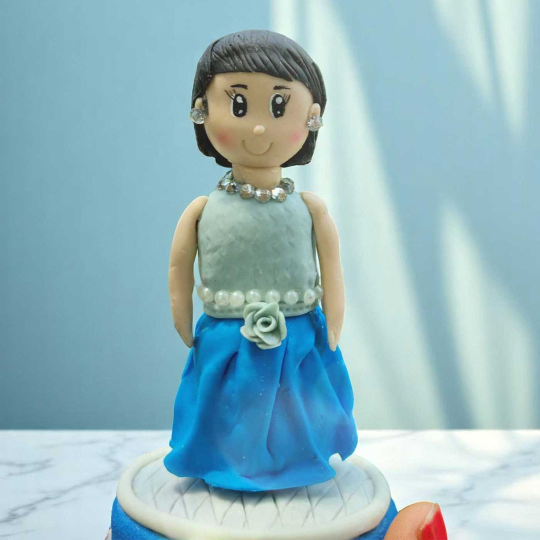 Photo Personalized Miniature Clay Dolls