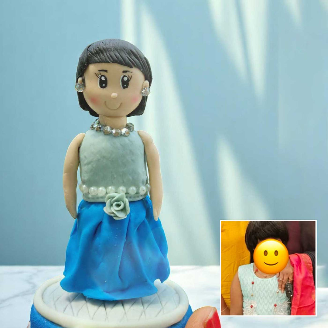 Photo Personalized Miniature Clay Dolls