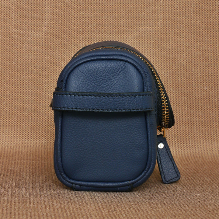 Personalized Blue Jill Leather Travel Kit