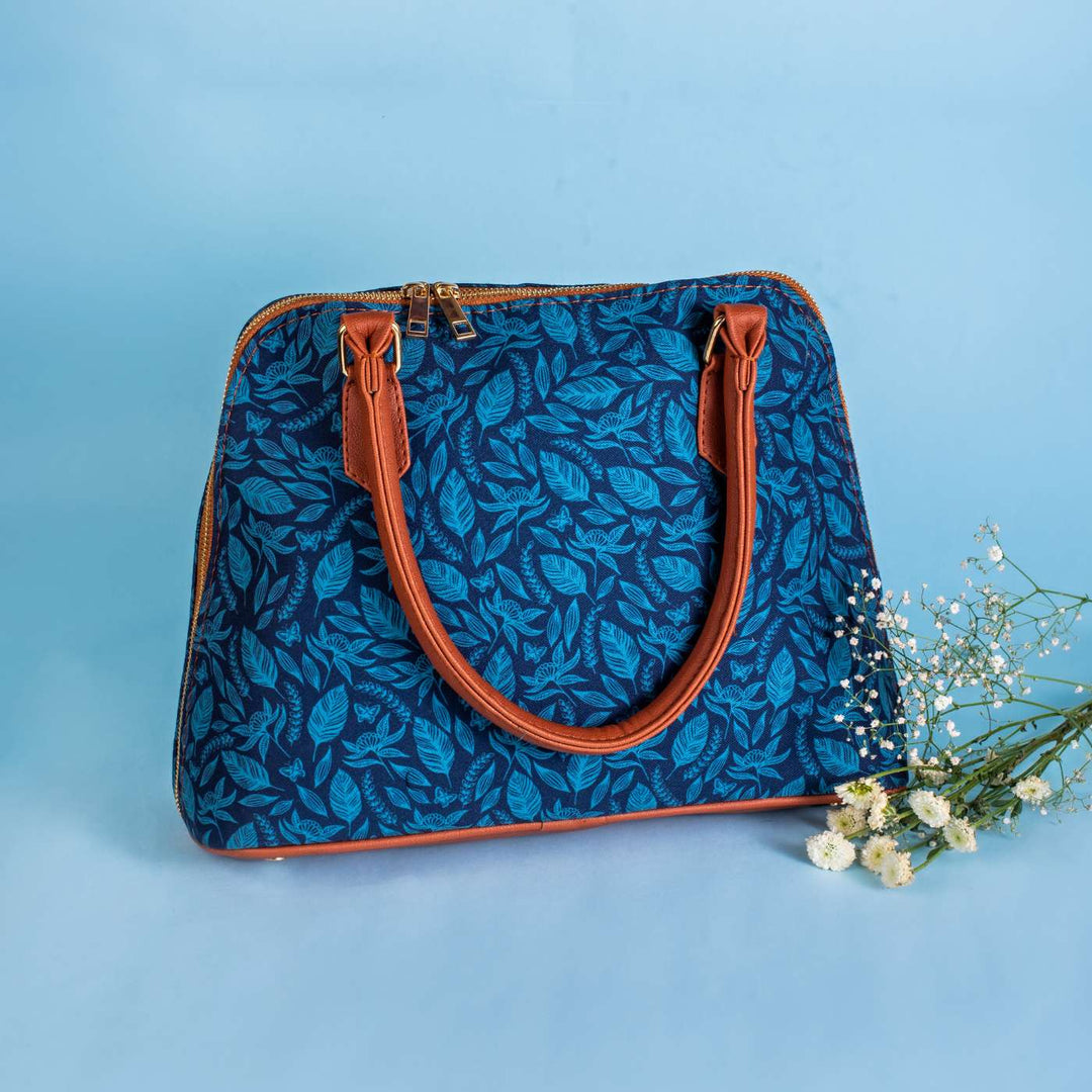 Midnight Forest Vegan Leather Handbag