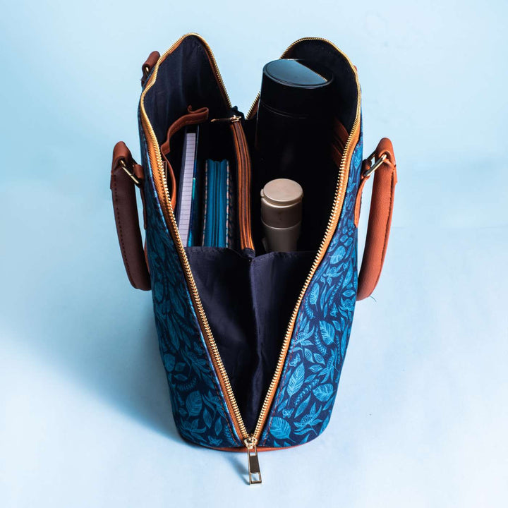 Midnight Forest Vegan Leather Handbag