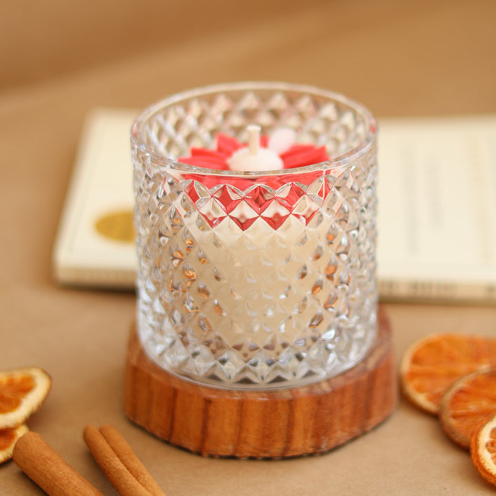 Assorted Handmade Big Crystal Jar Soy Wax Candle