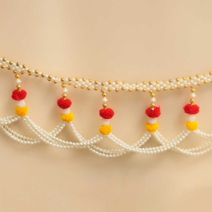 47 In | Handmade Mala Design Pearl Toran