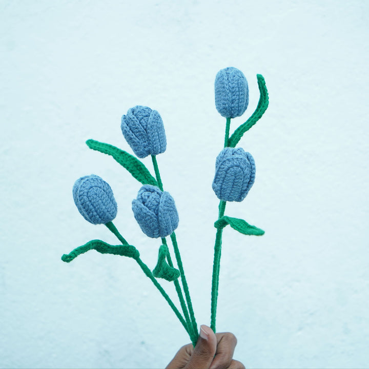 Handmade Crochet Tulip Flower