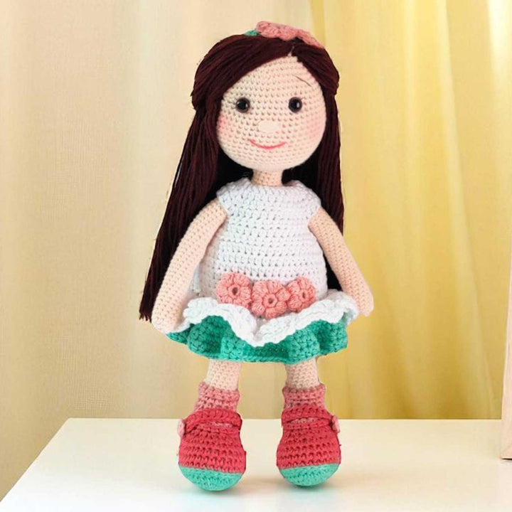 Handmade Crochet Doll Toy for Kids