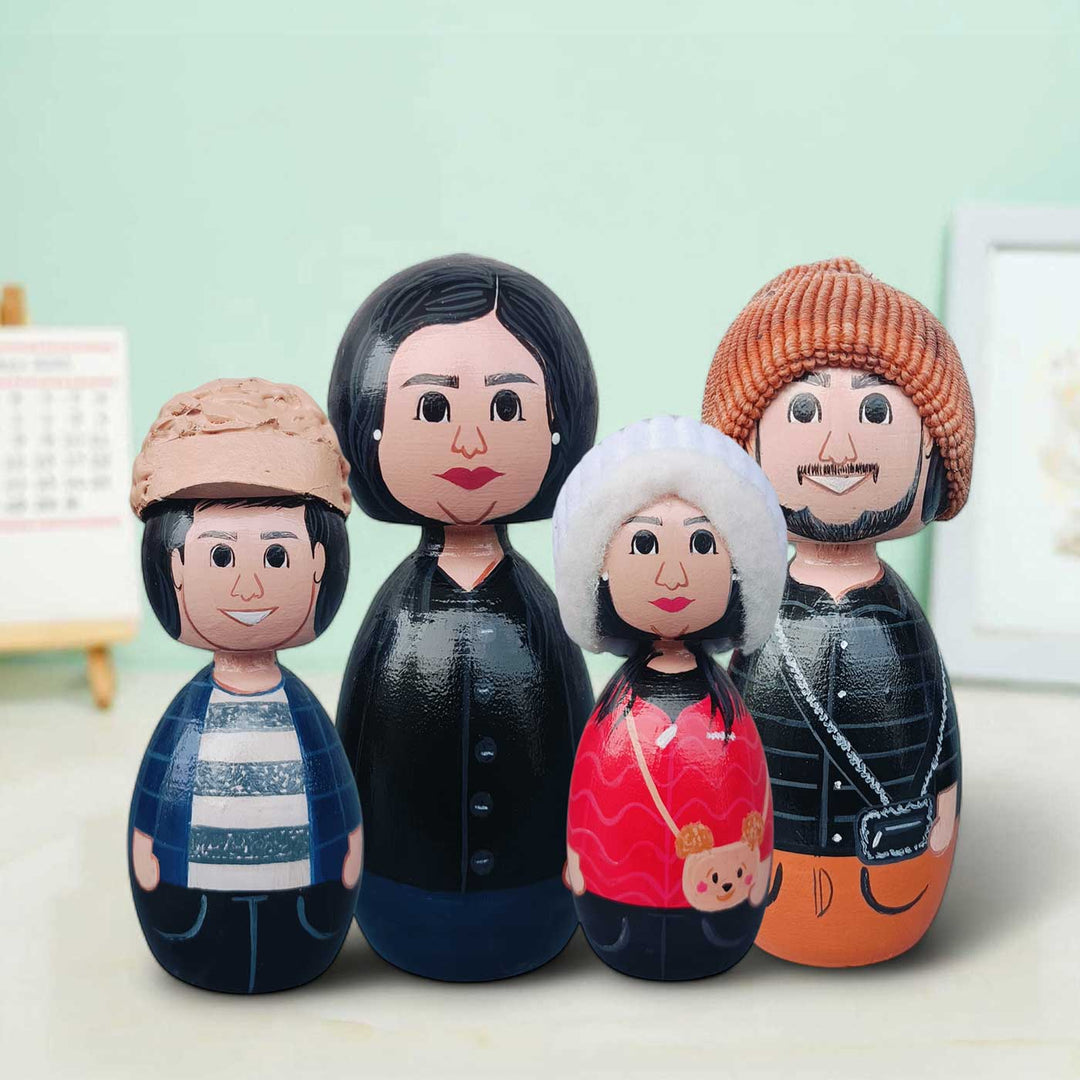 Photo Personalized Wooden Peggy Doll