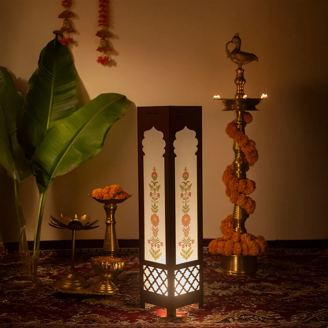 Handmade Decorative Devali Wooden Kandil