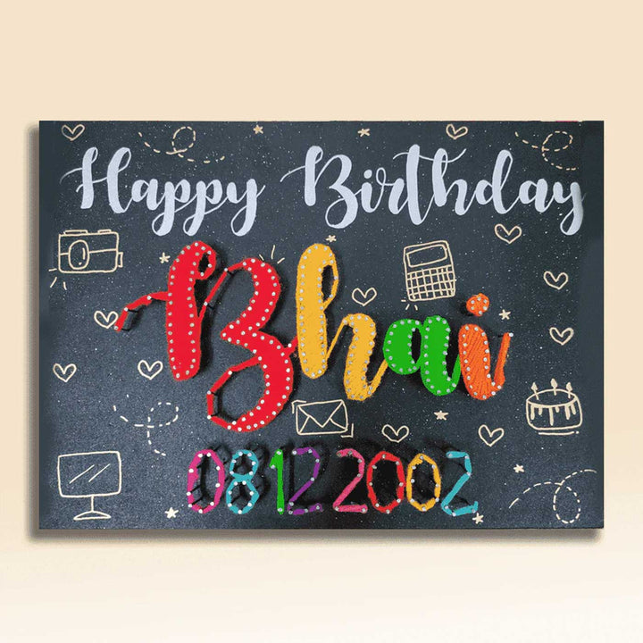 Personalized String Art Timeless Treasure Wooden Name Plate