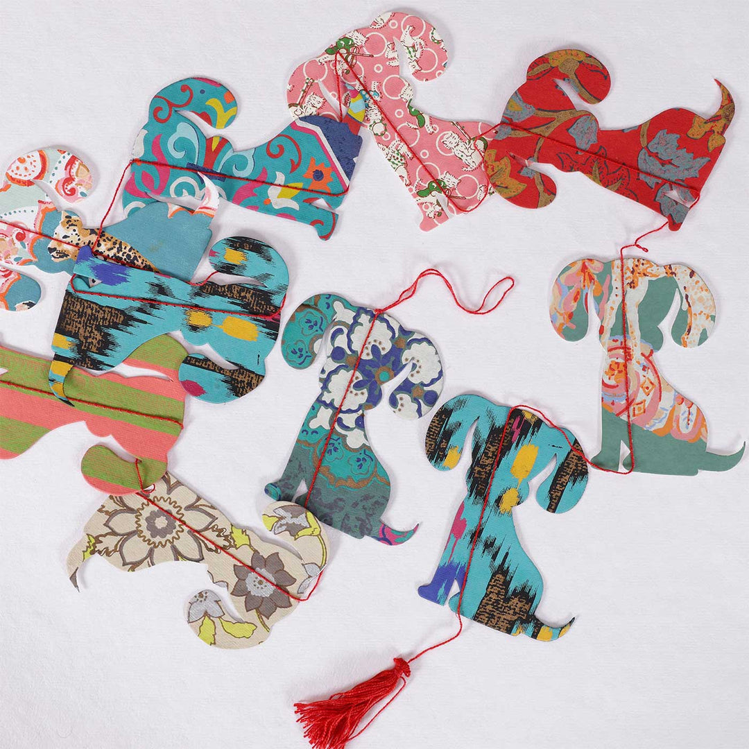 Handmade Dog Design Paper Hanging