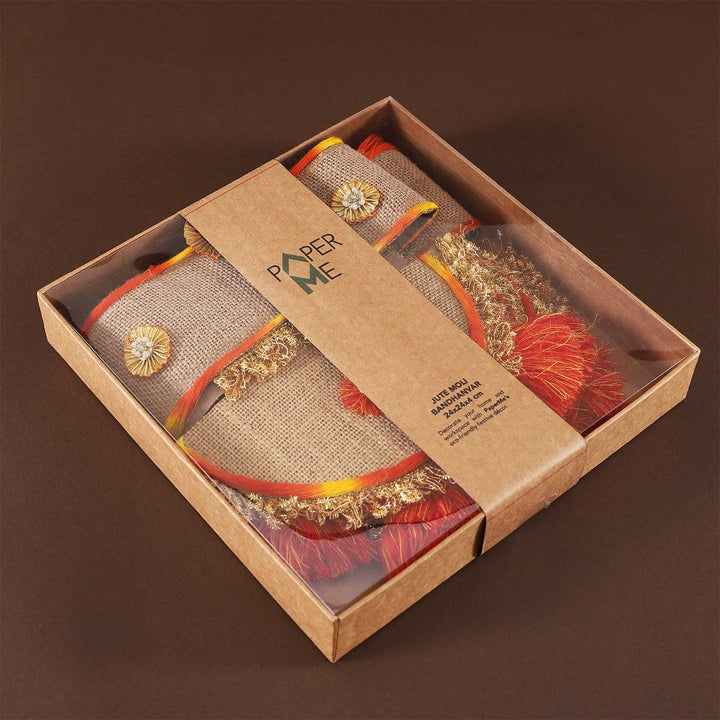 42 In | Handmade Moli Bandhanvar Jute Toran