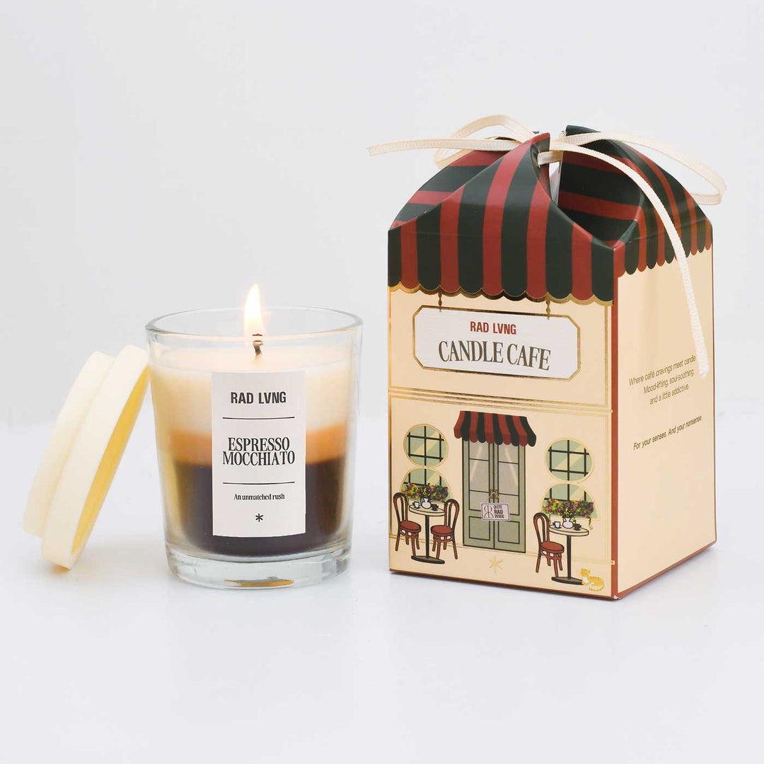 Hand Poured Espresso Mocchiato Petite Scented Soy Wax Candle
