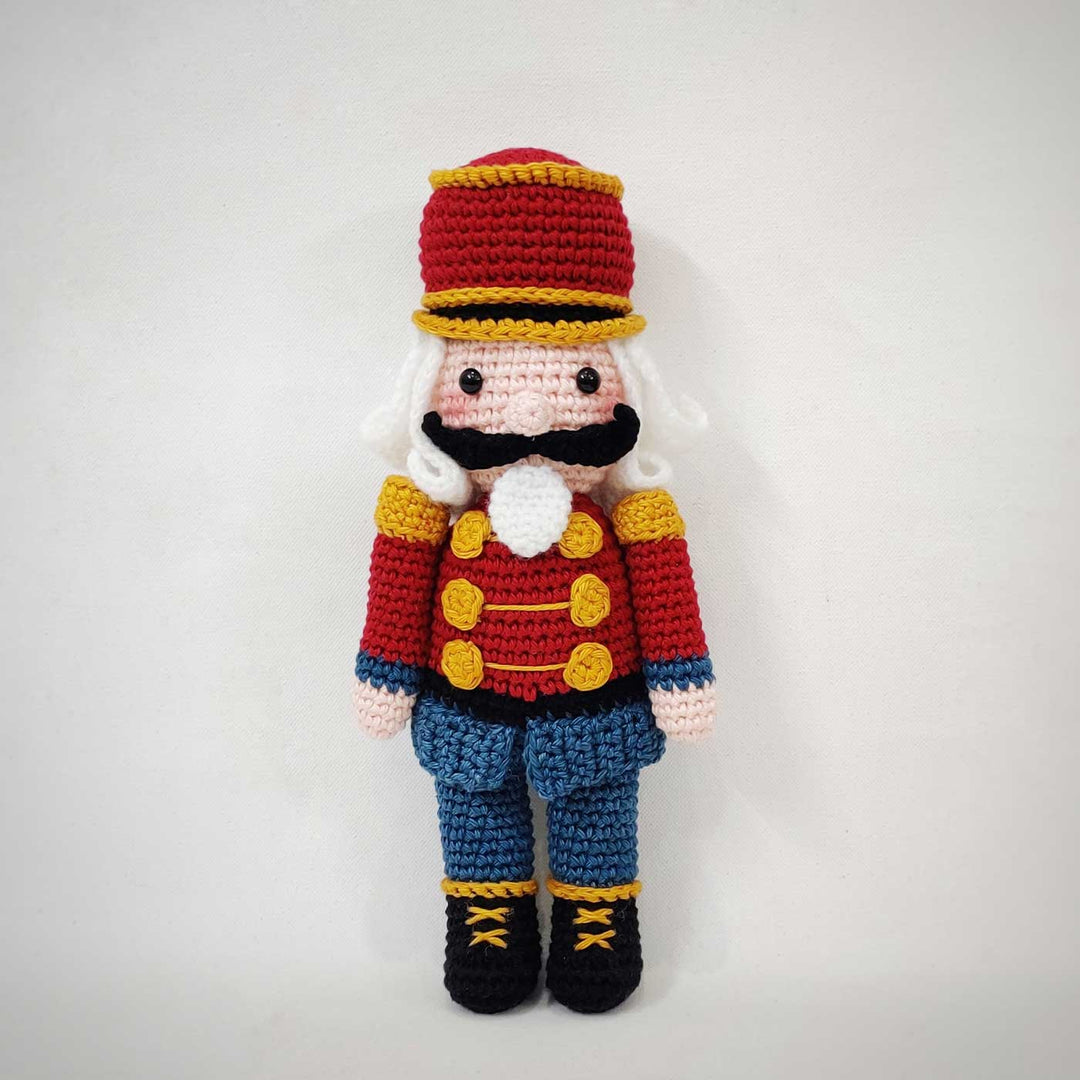 Handmade Crochet Nutcracker Toy Crochet | Secret Santa Gift Ideas