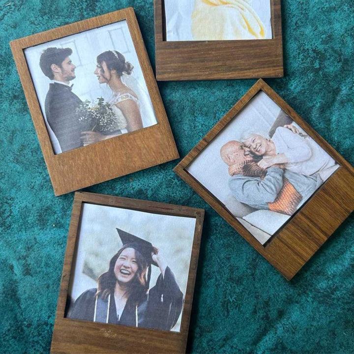 Personalized "Forever" Wooden Fridge Magnet | Set Of 3
