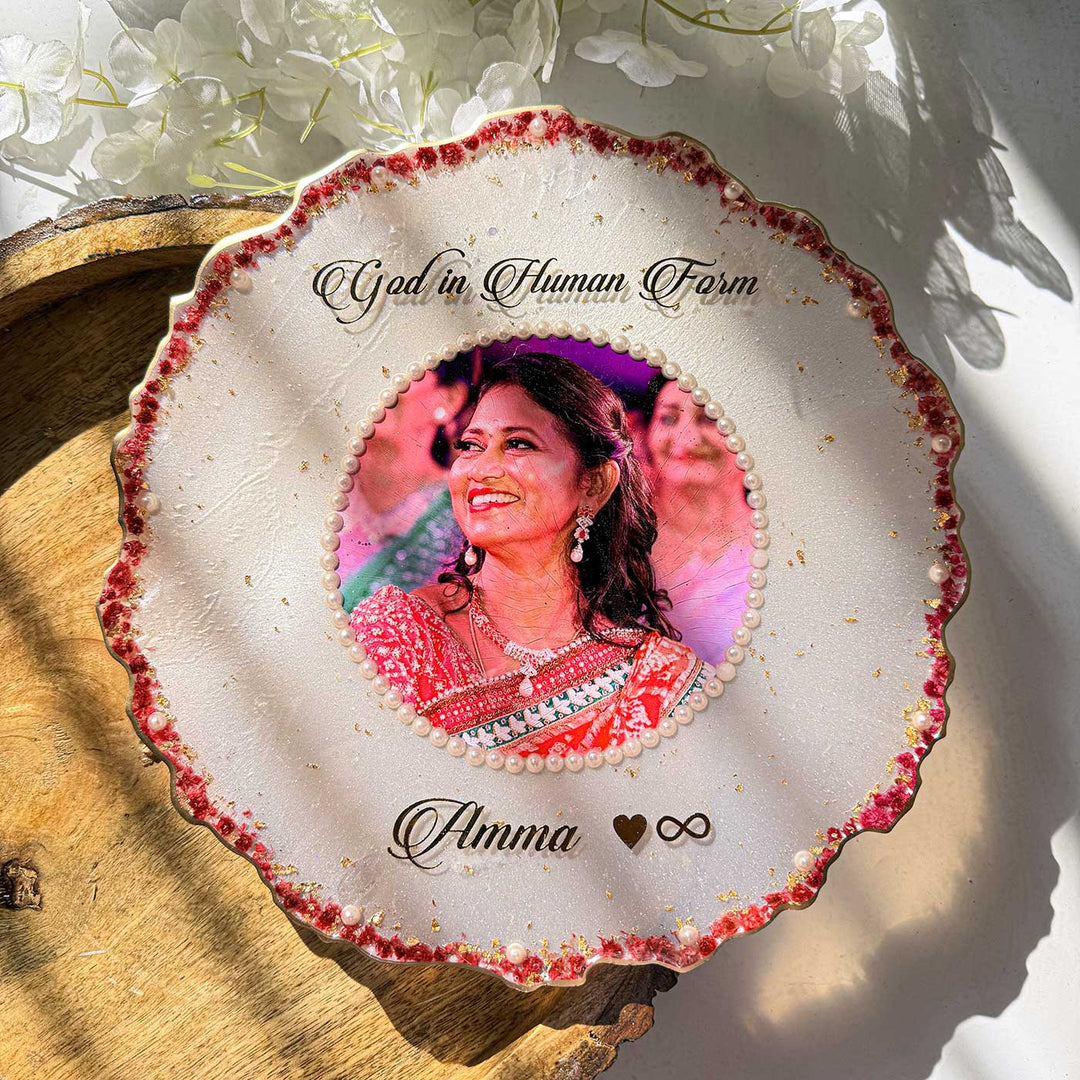 Photo Personalized Handmade Resin Decorative Plaque