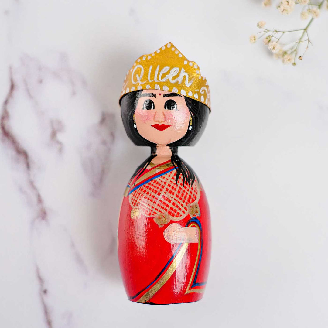 Photo Personalized Wooden Peggy Doll
