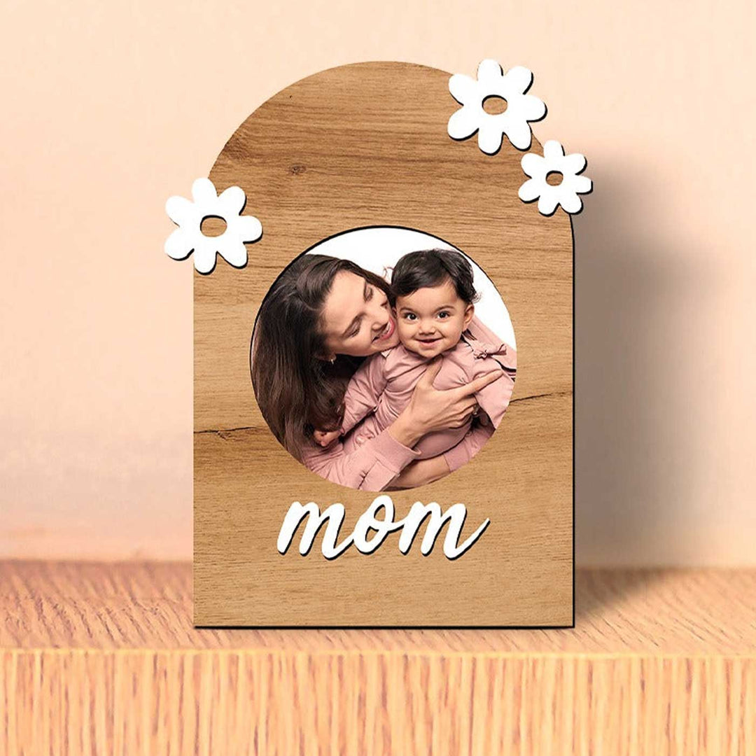 Photo Personalized Printed Arch Shaped Wooden Decorative Plaque