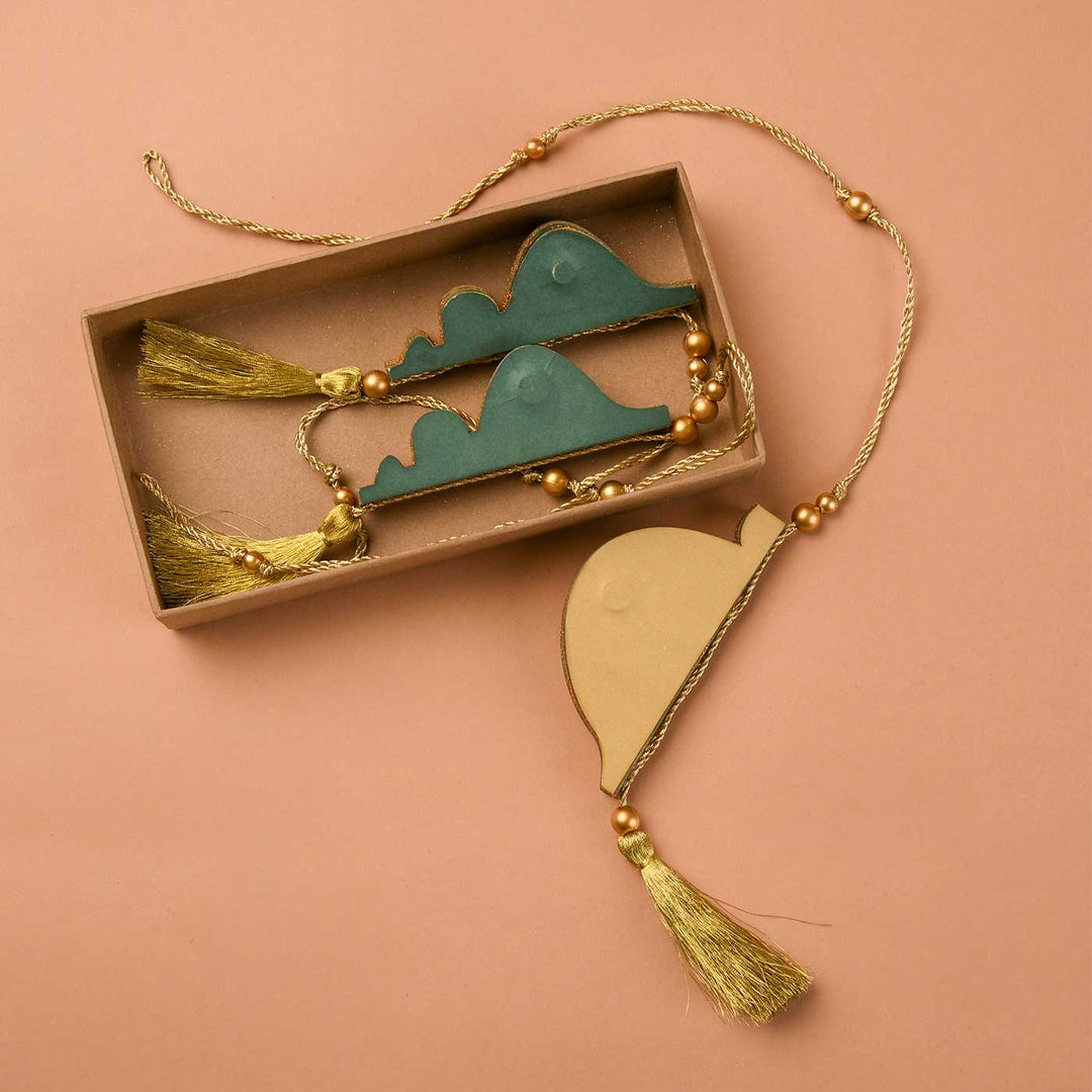 3 Pc | Handmade Eid Ornament Paper Hanging