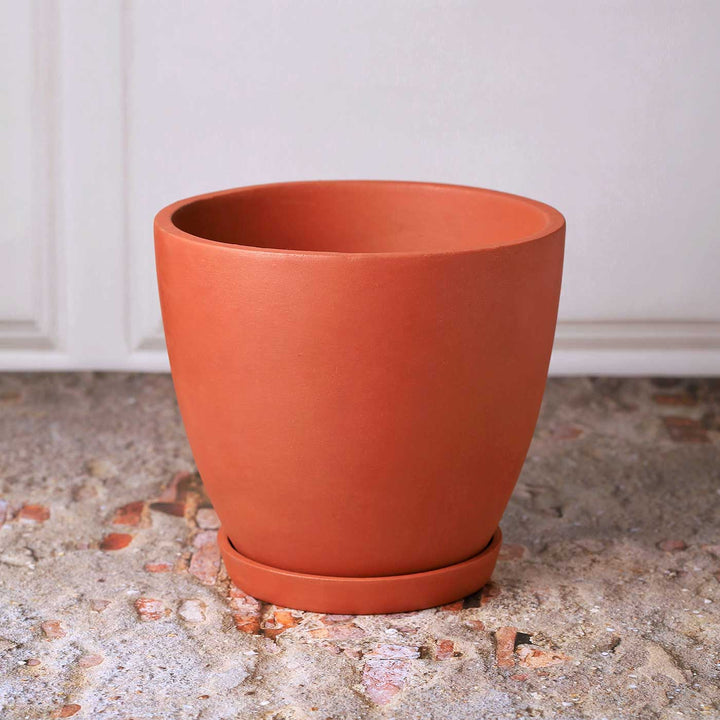 4.5 Inches | Handmade Small Hexane Shaped Terracotta Planter Pots | Set Of 4