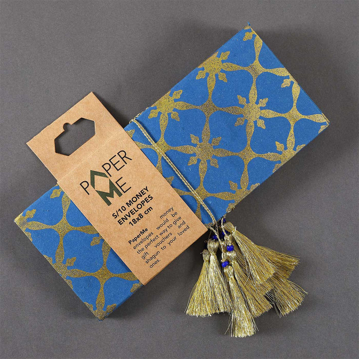 Personalized Handmade Spark Paper Envelopes | Set Of 30
