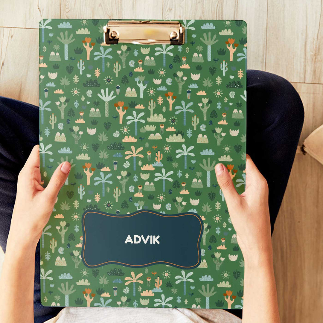 Personalized Nature & I Theme Acrylic Clipboard
