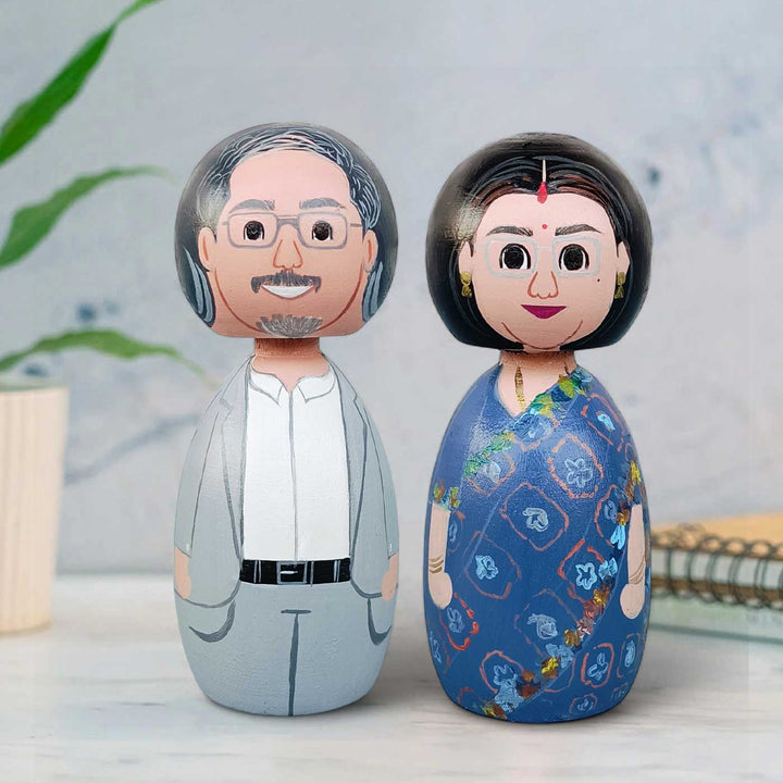 Photo Personalized Wooden Peggy Doll