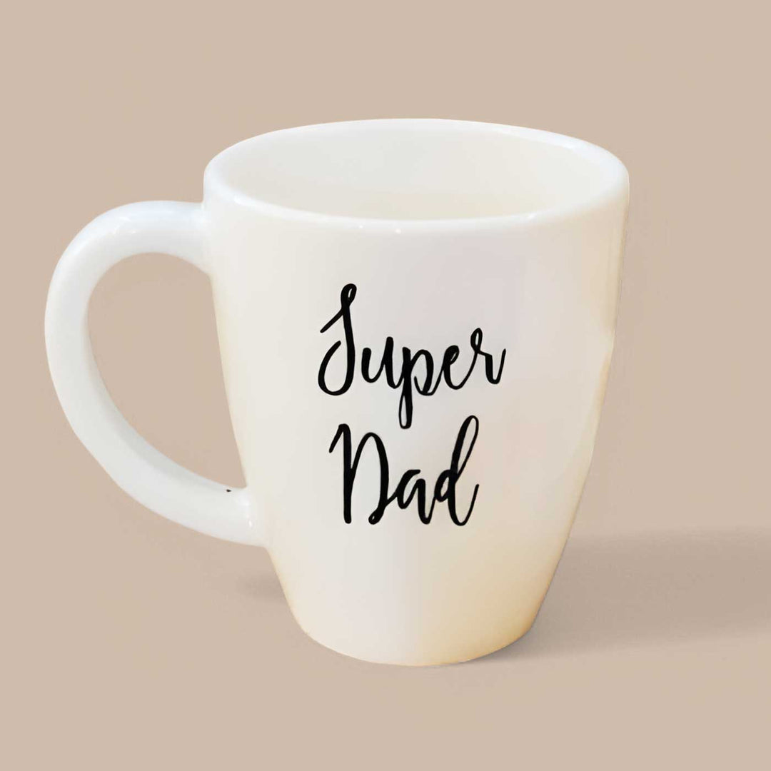 Personalized Super Dad Theme Polycarbonate Mug