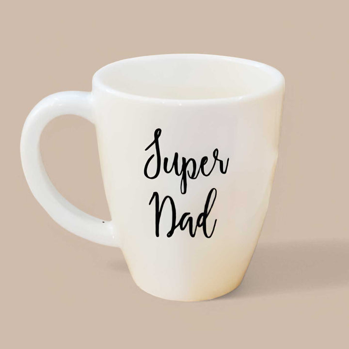 Personalized Super Dad Theme Polycarbonate Mug