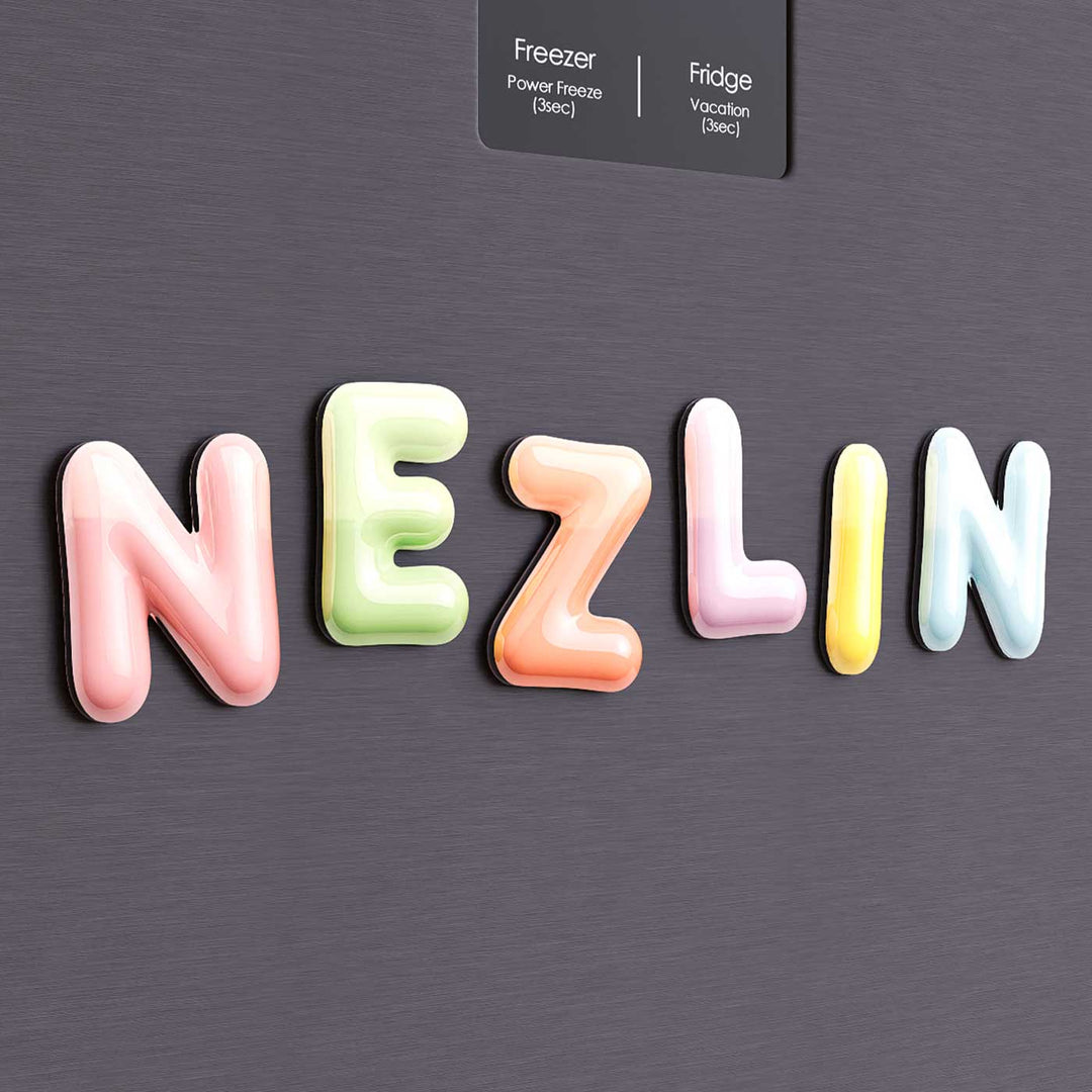 Personalized Acrylic Pastel Colour Ceramic Look Fridge Magnet