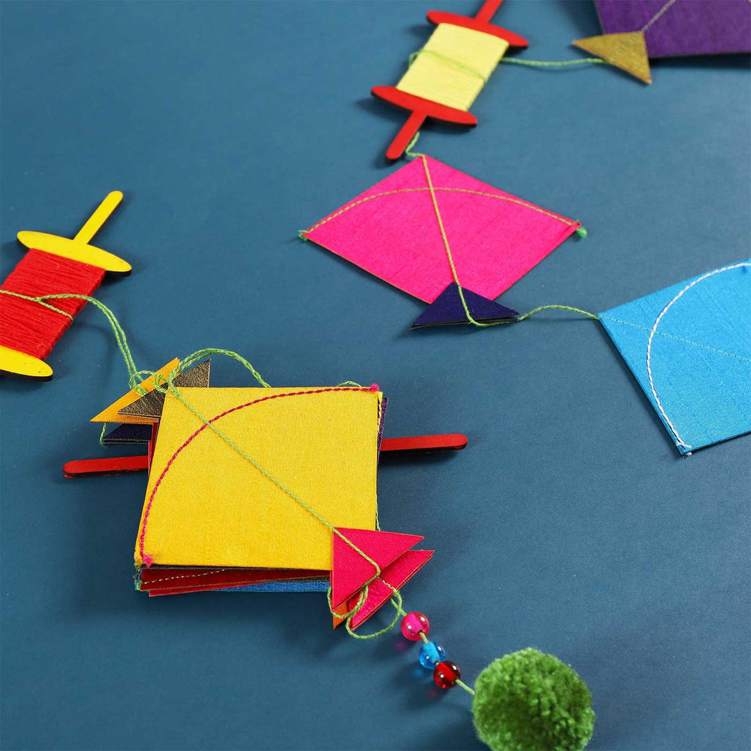 Handmade Kite Design Paper Hanging | Set Of 2