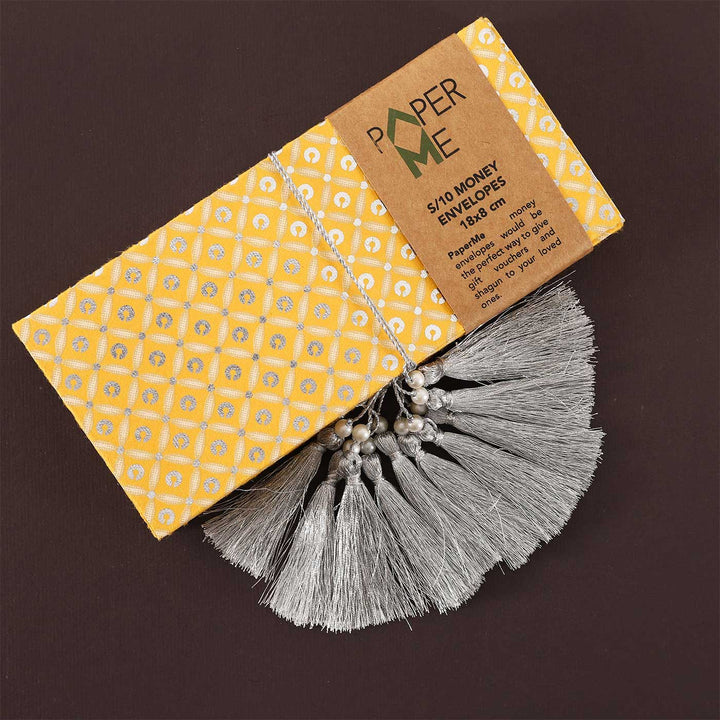 Personalized Handmade Sequence Paper Envelopes | Set Of 30