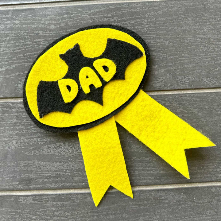 Handmade Batman Theme Felt Party Decor