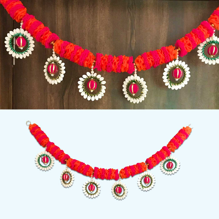 40 / 44 In | Handmade Decorative Shell Bangles Toran