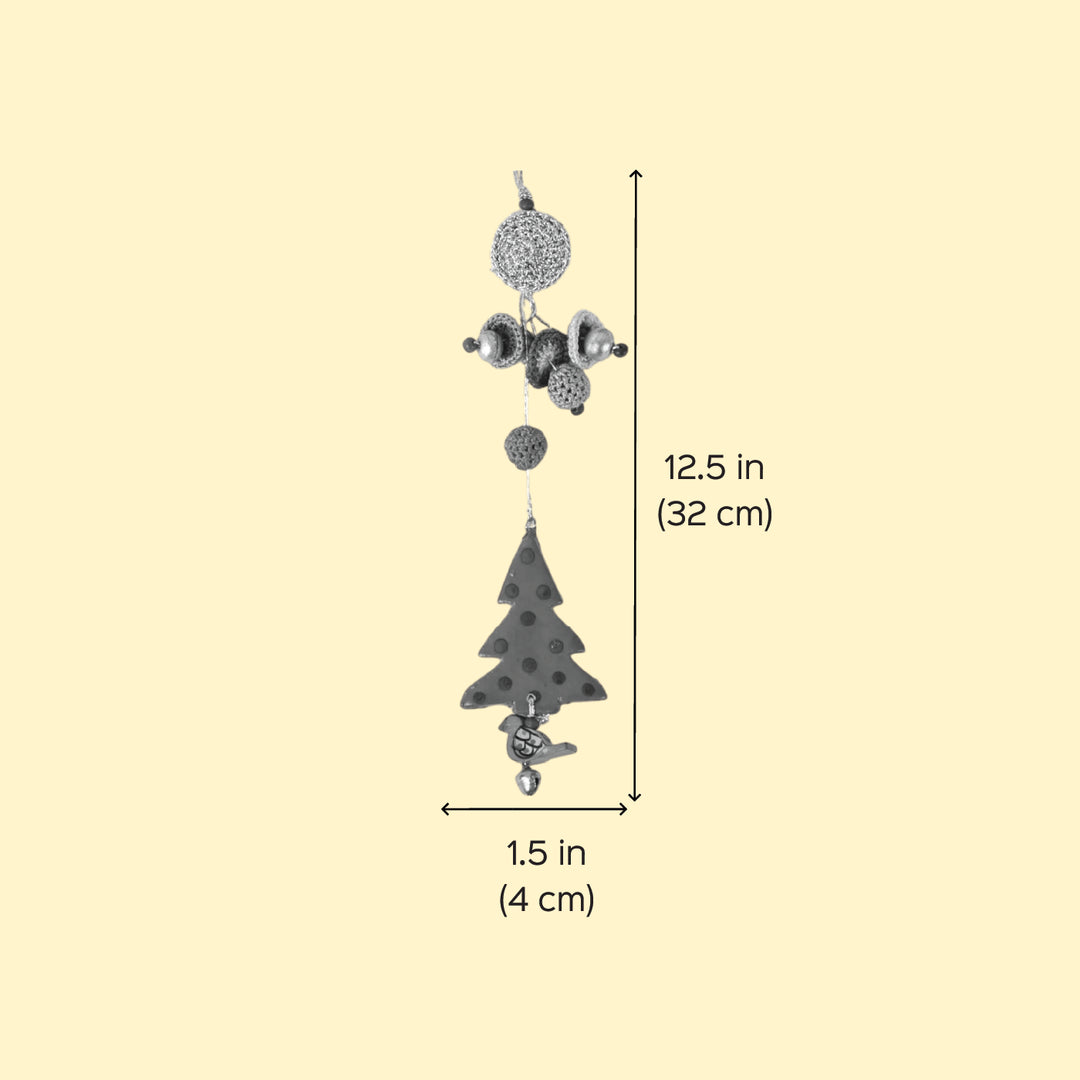 2 Pc | Handmade Dangling Tree Ornaments For Christmas Decoration