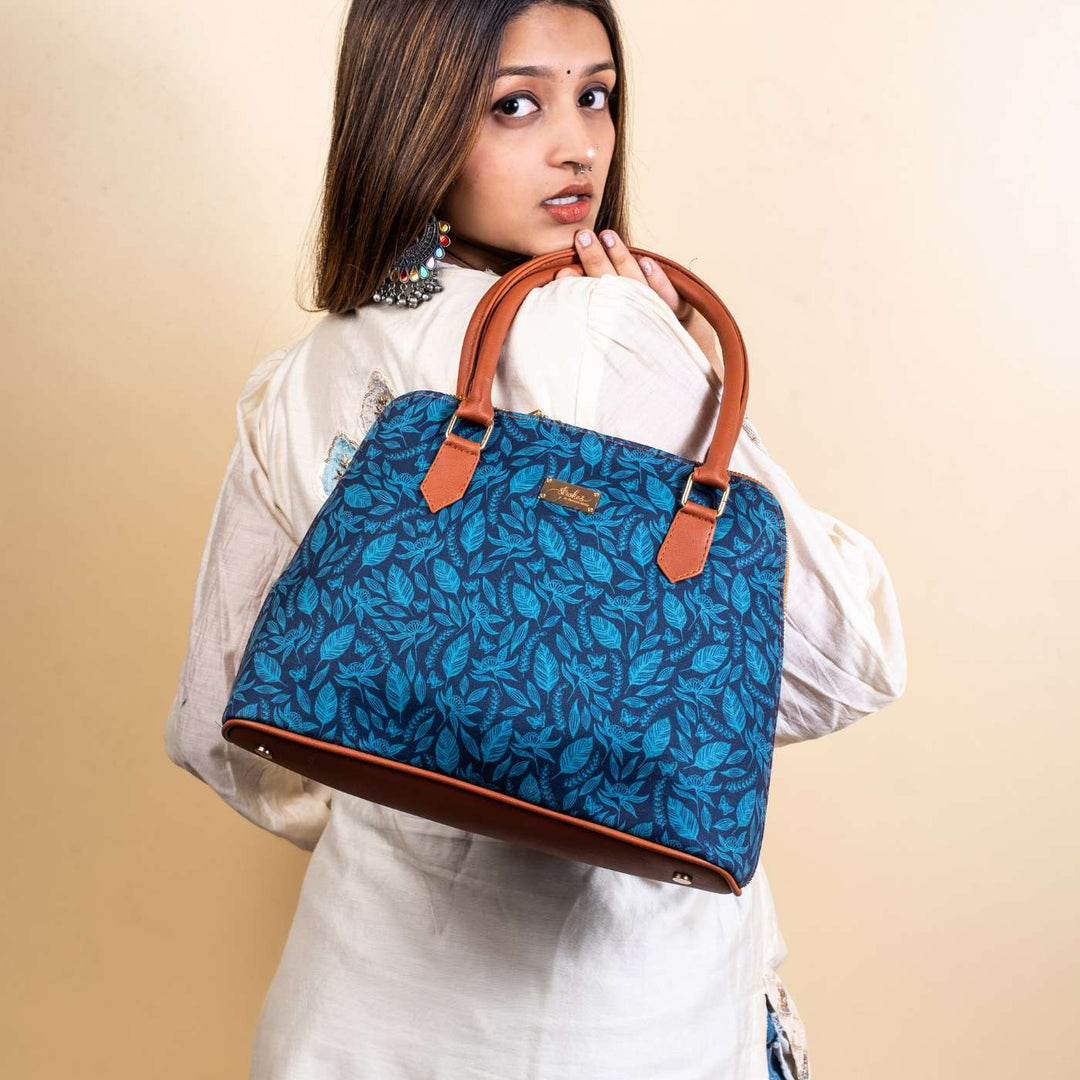 Midnight Forest Vegan Leather Handbag
