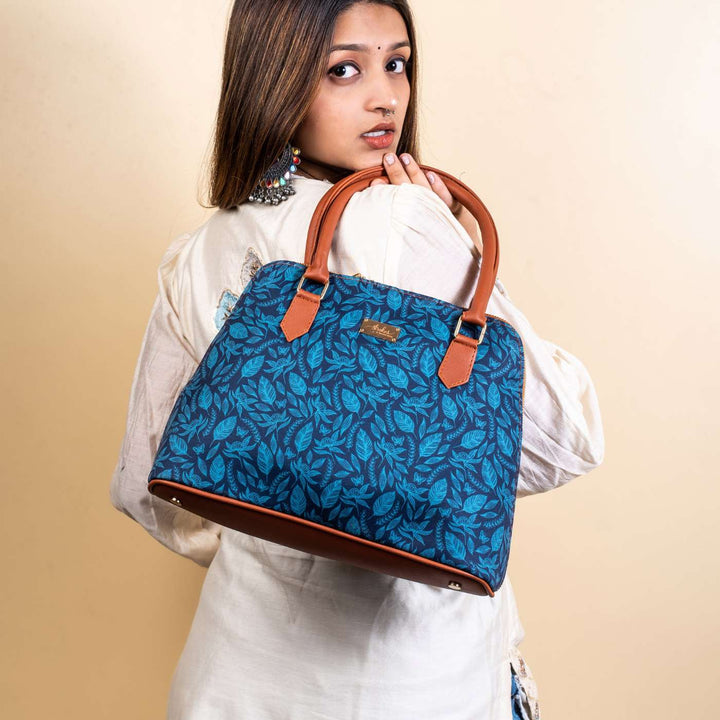Midnight Forest Vegan Leather Handbag