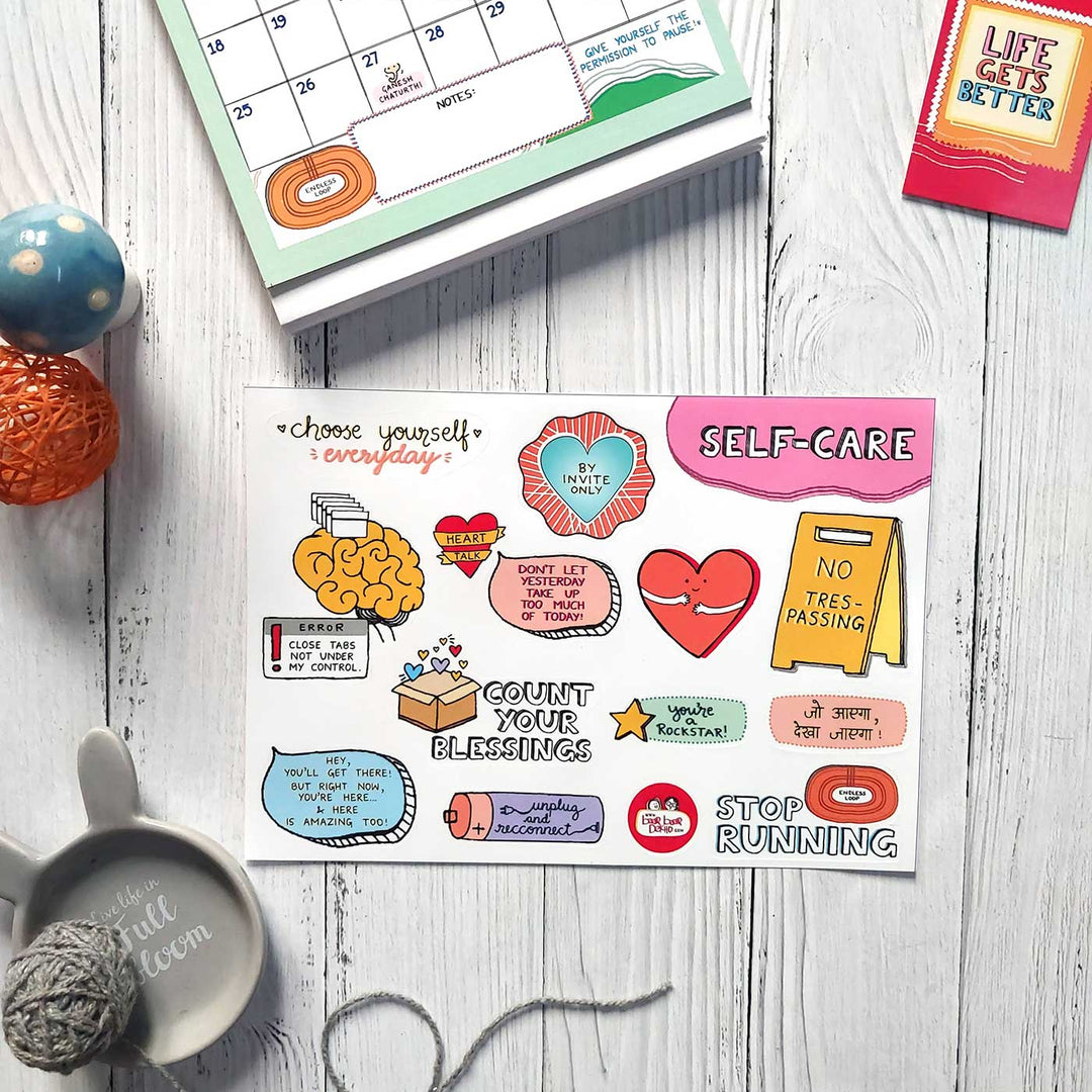 Self-care Contract 2026 Spiral Calendar With Holidays | 10+ Freebies Included