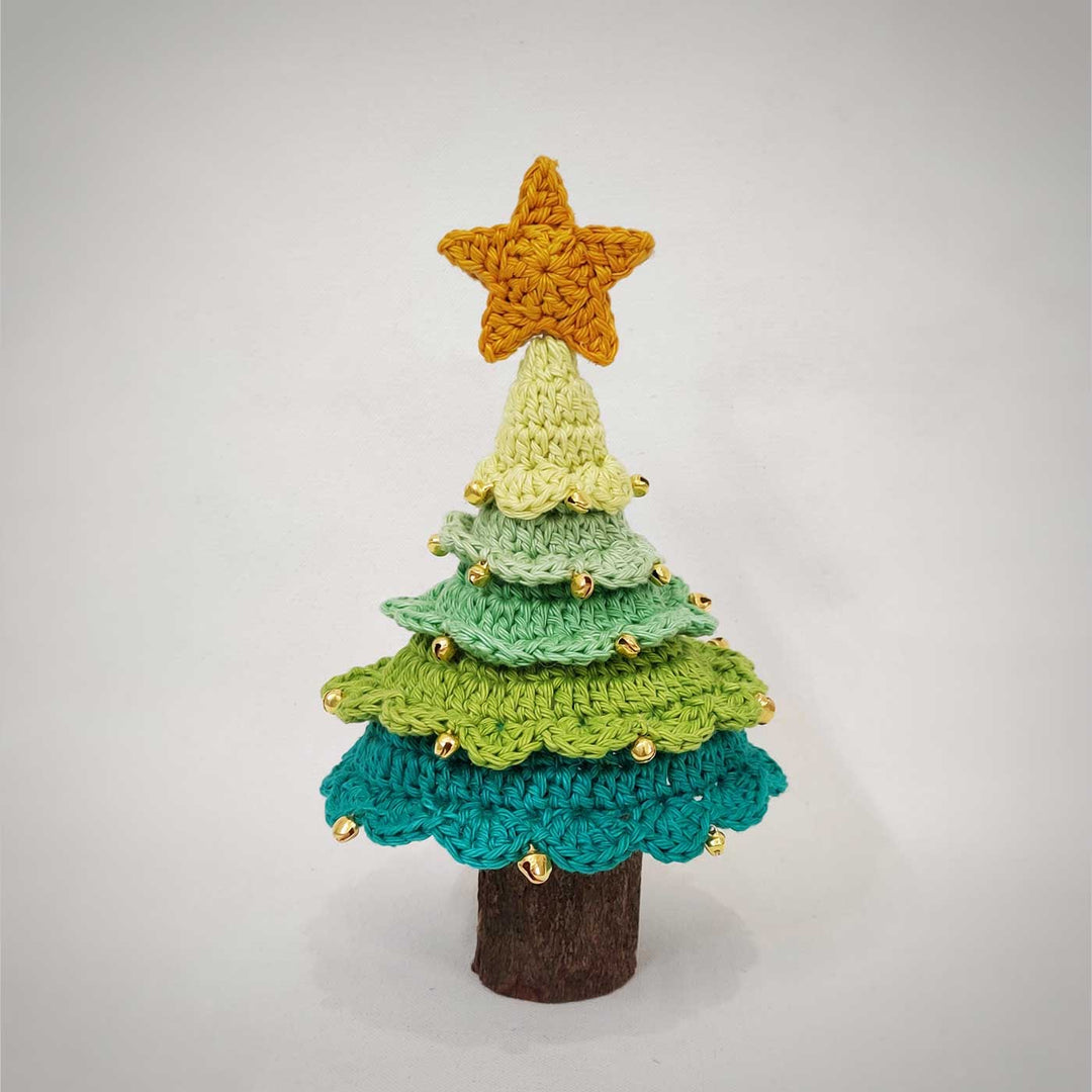 Handmade Crochet Tree Toy Decor | Secret Santa Gift Ideas